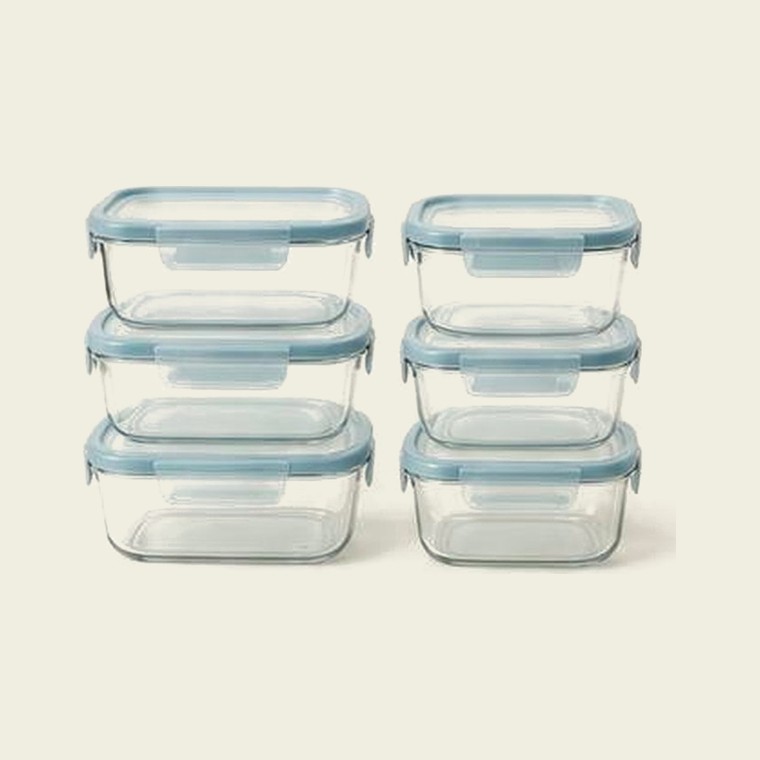 Conjunto de potes para alimentos